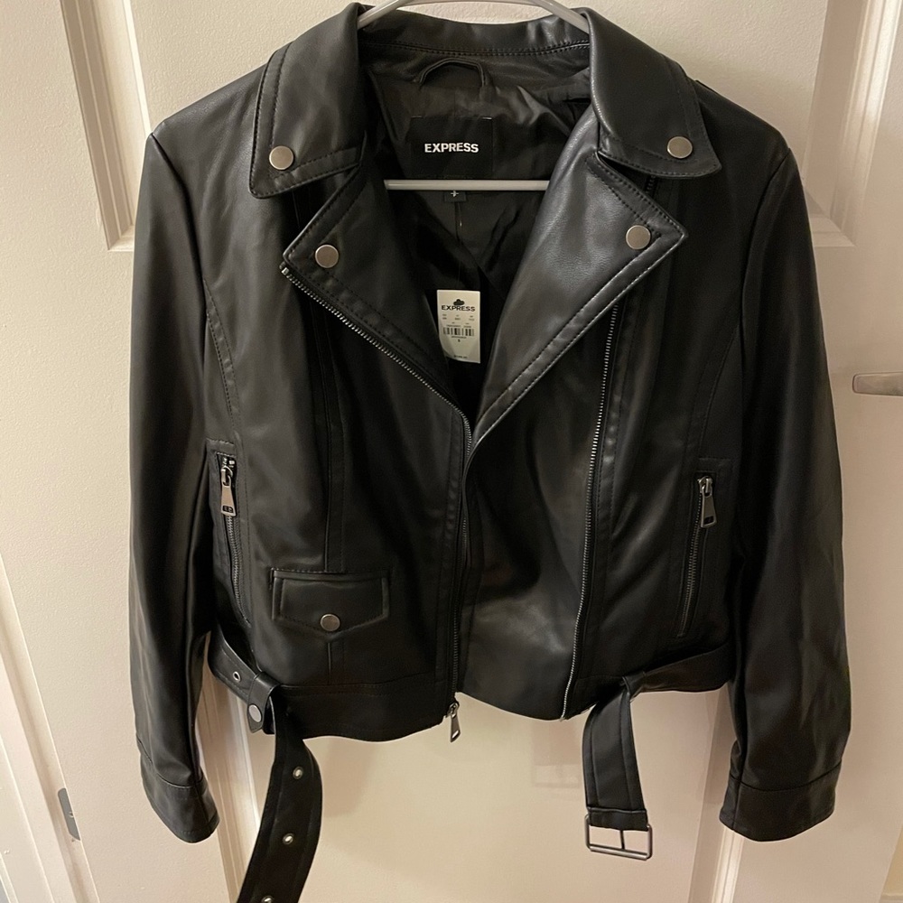 Express Leather Jacket size Small